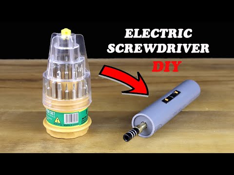 How to make Powerful Electric Screwdriver