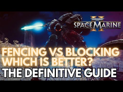 Fencing VS Block Melee Weapons | Which One Is Better? | Space Marine 2