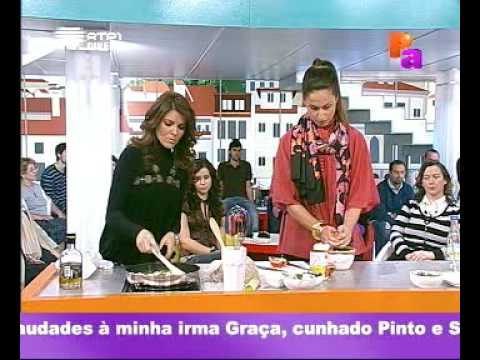 Culinária - Spaghetti c/Bacalhau e Tomate - Praça Alegria