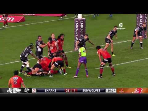 Super Rugby Rd 17: Sharks v Sunwolves