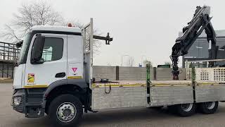 Mercedes-Benz Arocs 2640 / 6X4 / 2XBIG AXLE / FULL-STEEL / HIAB X-HIDUO 188 B- flatbed truck for sale - Image 4 | Autoline PH Mercedes-Benz Arocs 2640 / 6X4 / 2XBIG AXLE / FULL-STEEL / HIAB X-HIDUO 188 B- flatbed truck | Image 4 - Autoline