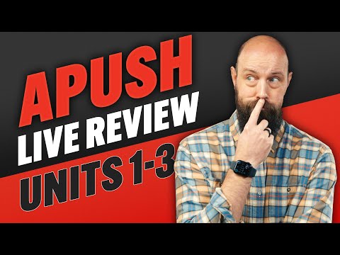 APUSH Live Stream REVIEW—Units 1-3 (90 minutes)