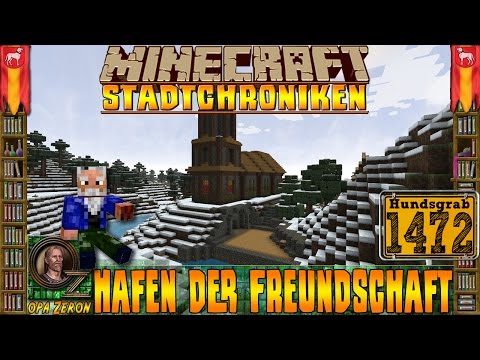 Minecraft #1472 -Stadtchroniken- Hafen der Freundschaft [HD+Deutsch]