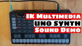 Video thumbnail for IK Multimedia UNO SYNTH Analog Synthesizer Sound Demo | SYNTH ANATOMY by SYNTH ANATOMY