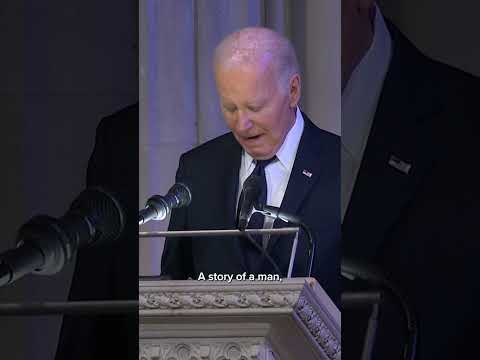 Biden delivers former President Carter's eulogy: 'The man had character'