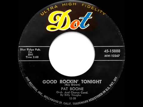 1959 Pat Boone -  Good Rockin’ Tonight