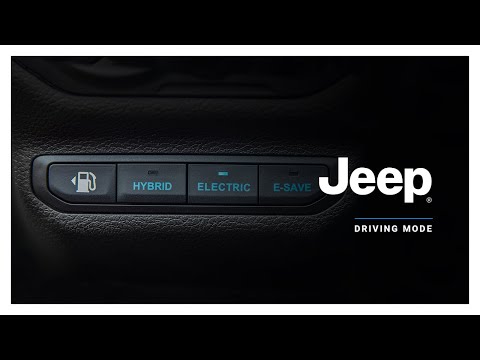 Jeep® | Wrangler 4xe Tips | The Three Driving Modes: Hybrid, Electric and E-Save