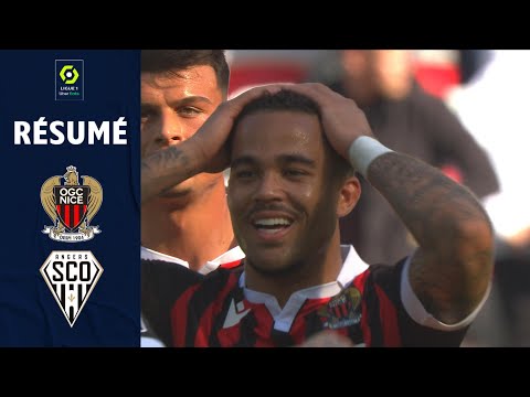 OGC NICE - ANGERS SCO (1 - 0) - Résumé - (OGCN - SCO) / 2021-2022