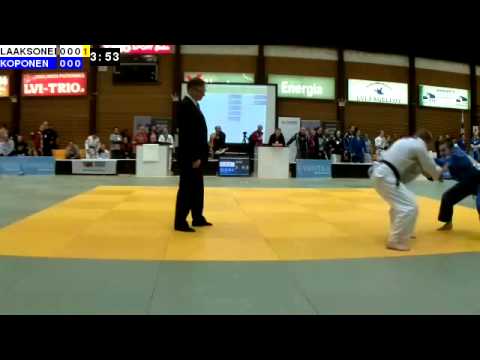 Judon SM 2014: M-60: LAAKSONEN - KOPONEN