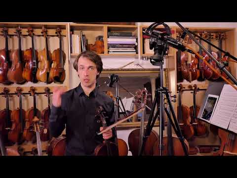 Viola G Major SCALE, Introduction and slow work through (♩ = 40)  STUDENT