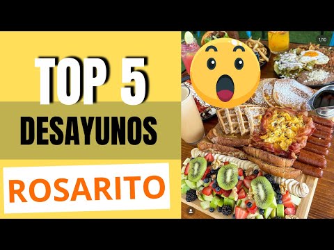 Aqui puedes encontrar los lugares mas ricos para desayunar , Top 5 MEJORES LUGARES en ROSARITO Beach