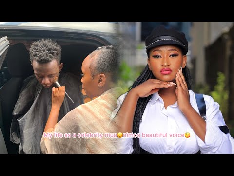 David wonder#nimo gachuiri#bts #ataonekana #makeupartist my life as a celebrity make up artist💕💕