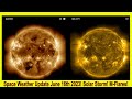 Space Weather Update June 16th 2023! Solar Storm! M-Flares!