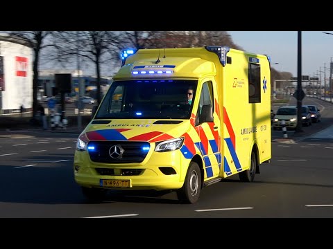 [Primeur] A1, C Miesen Ambulance 01-131 Veendam naar het UMCG