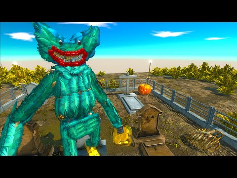 HUGGY WUGGY VS GORO Animal Revolt Battle Simulator and Poppy Playtime 👹