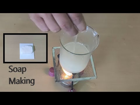 Science Experiment | How to make soap | Saponification | Preparation of Soap in Lab | Sodium Soap