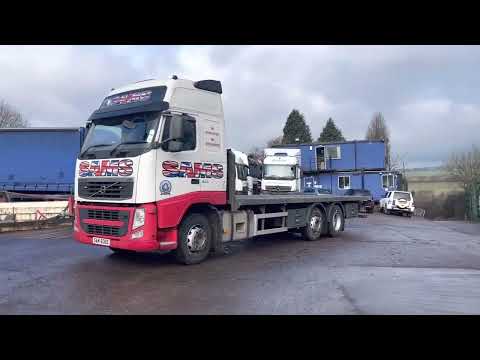 VOLVO FH13 500 6x2 flatbed