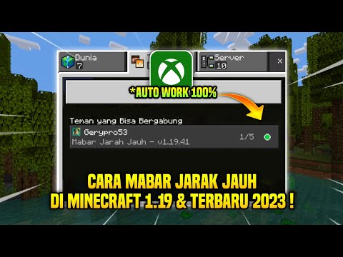 How to Play / Remote Multiplayer in the Latest Minecraft 1.19 2023 - Use Xbox!!