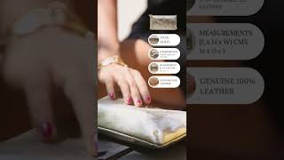 Download lagu Elevate Your Style: Hidelle's Cow Metallic Liz Leather - Convenience Meets Golden Glamour! mp3