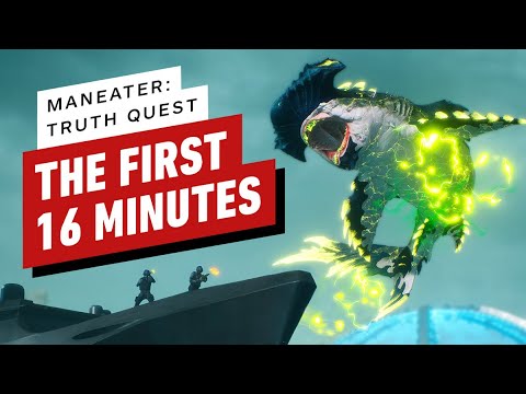 The First 16 Minutes of Maneater: Truth Quest Gameplay