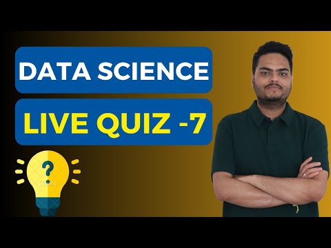 Data Science Live Quiz 8 Season 2 Data Science Quiz Theme Interview