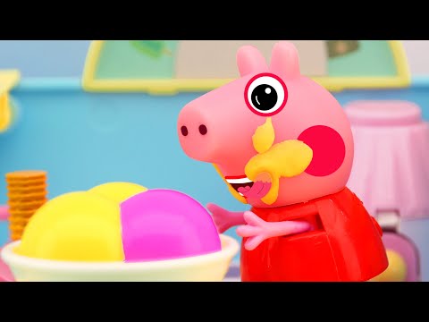 Ice cream, Witch, Very strange transport, Chase, bike accident, Daddy's car,  Peppa Pig Animation