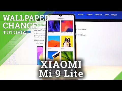 How to Change Wallpaper in XIAOMI Mi 9 Lite – Change Wallpaper