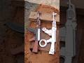 Metal Casting EP 705 Molding Making AK 47 Gun Toy Molding Metal Making Experiment