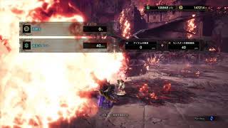 [MHW I]　黒龍。スラアク試したら倒してしまった…クリア後勝てない説