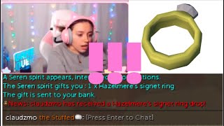 Getting a Hazelmere Signet Ring on Stream! (live reaction)