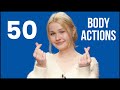 50 Body Action Verbs Acted Out Learn English Expressions