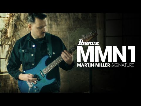 Ibanez Martin Miller Signature MM1 Electric Guitar - Transparent Aqua Blue image 8