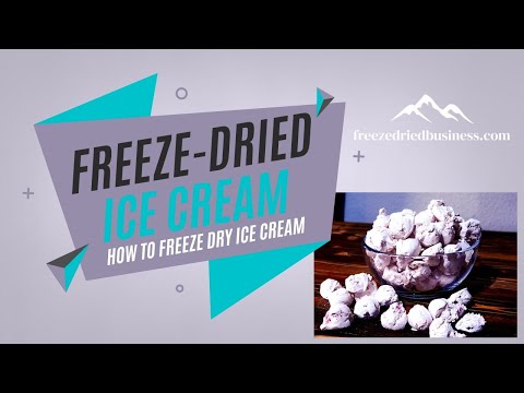 How to Freeze Dry Ice Cream