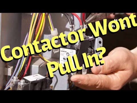Contactor will not pull in (with 24v)