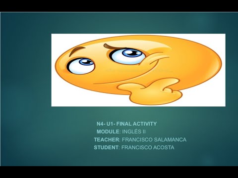 trabajo final ingles