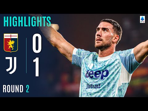 GENOA-JUVENTUS 0-1 | HIGHLIGHTS | Vlahovic On Target Again! | Serie A 2025/26