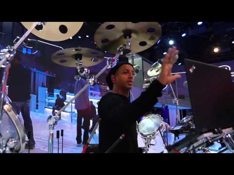Intel DJ Ravi Drums CES 2016
