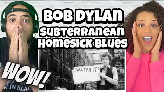 FIRST TIME HEARING Bob Dylan -  Subterranean Homesick Blues REACTION