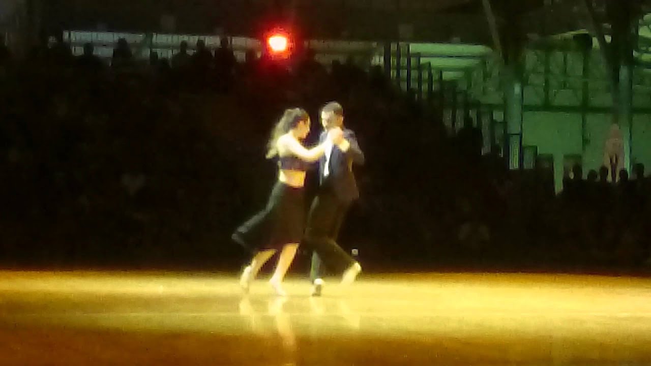 Bruno Tombari y Rocio Lequio en el Festival de Tango de Tarbes 2015
