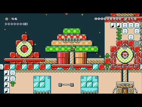 Mario's toughest Mission [PT 1] by by Jαmes - Super Mario Maker 2 - No Commentary 1bv