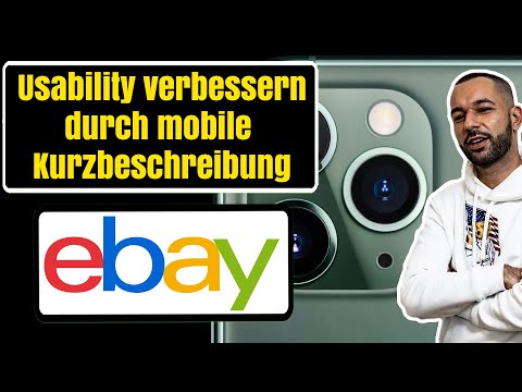 eBay SEO - Usability verbessern auf eBay durch mobile Kurzbeschreibung