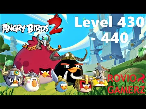 ANGRY BIRDS 2 LEVEL 430 HAM FRANSICO  TO LEVEL 440 COBALT PLEATUS (PIG BAY) UNLOCKED - #roviogamerz