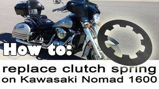 Replacing Clutch Spring on Kawasaki Nomad 1600