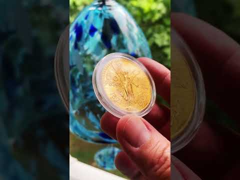 Mexican gold 50 pesos