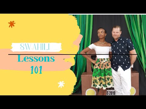 SPEAKING ONLY SWAHILI (KENYAN LANGUAGE) TO MY AMERICAN HUSBAND/ FUNNY