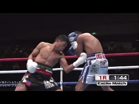 Roman Gonzalez vs Rocky Fuentes | WBC World Flyweight title (TKO RD 6)