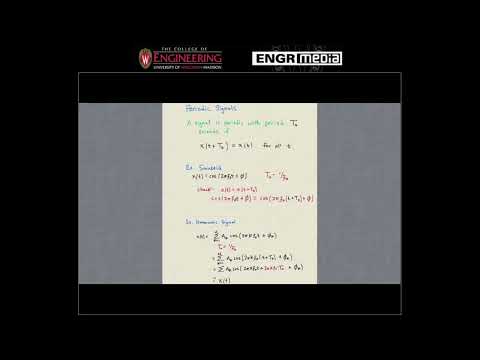 ECE 203, Lecture 6. Harmonics and Periodicity.