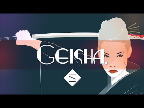 Geisha Music: Traditional Koto Alluring Song, East Asian Modern Folk Track for Video Editing