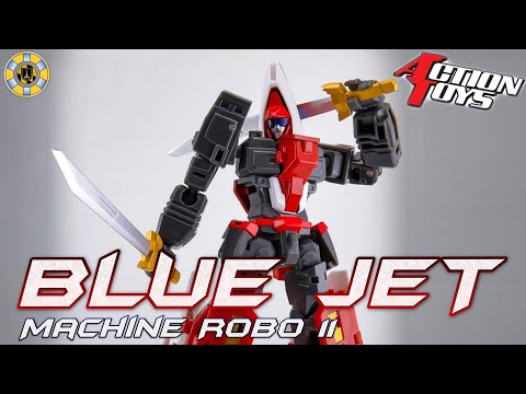 Action Toys Machine Robo MR-11 BLUE JET