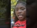 Claressa Shields on SPARRING Shakur Stevenson; compares him to Crawford!